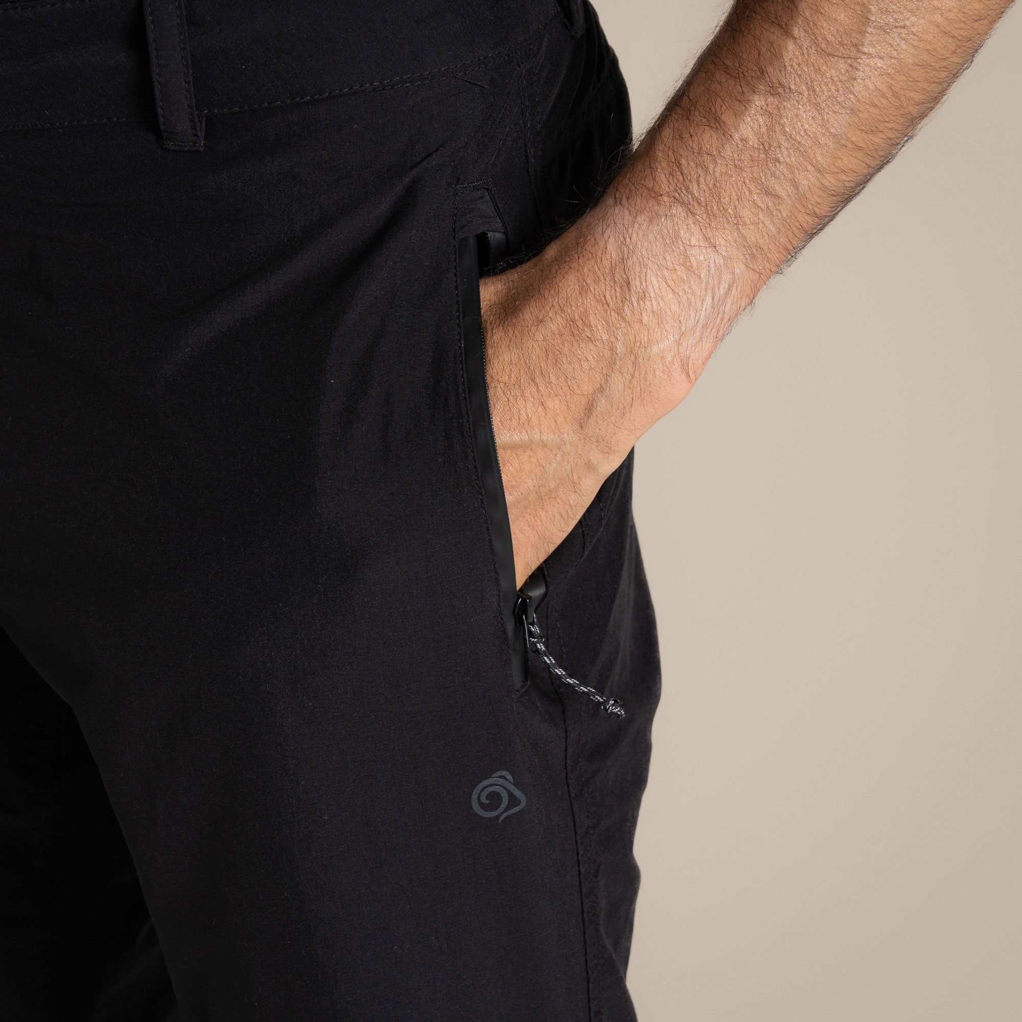 Craghoppers Men's Kiwi Pro II Waterproof Trousers | Black Clothing Craghoppers