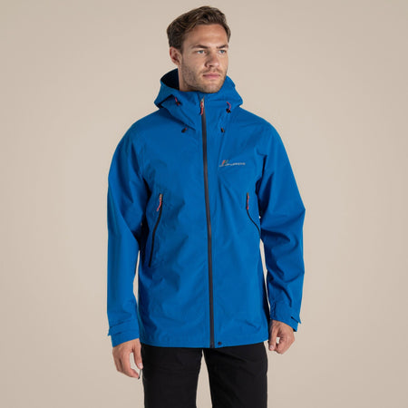 Craghoppers Men's Maris 2.5L Stretch Waterproof Jacket | Fresh Blue Clothing Craghoppers