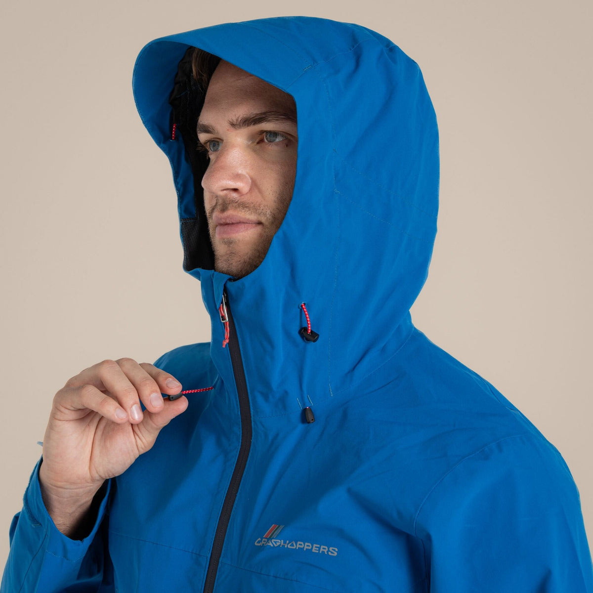 Craghoppers Men's Maris 2.5L Stretch Waterproof Jacket | Fresh Blue Clothing Craghoppers