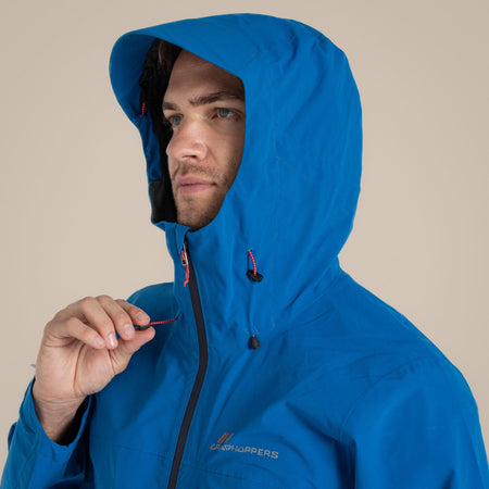 Craghoppers Men's Maris 2.5L Stretch Waterproof Jacket | Fresh Blue Clothing Craghoppers