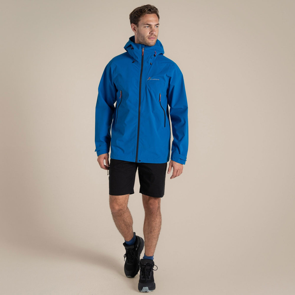 Craghoppers Men's Maris 2.5L Stretch Waterproof Jacket | Fresh Blue Clothing Craghoppers
