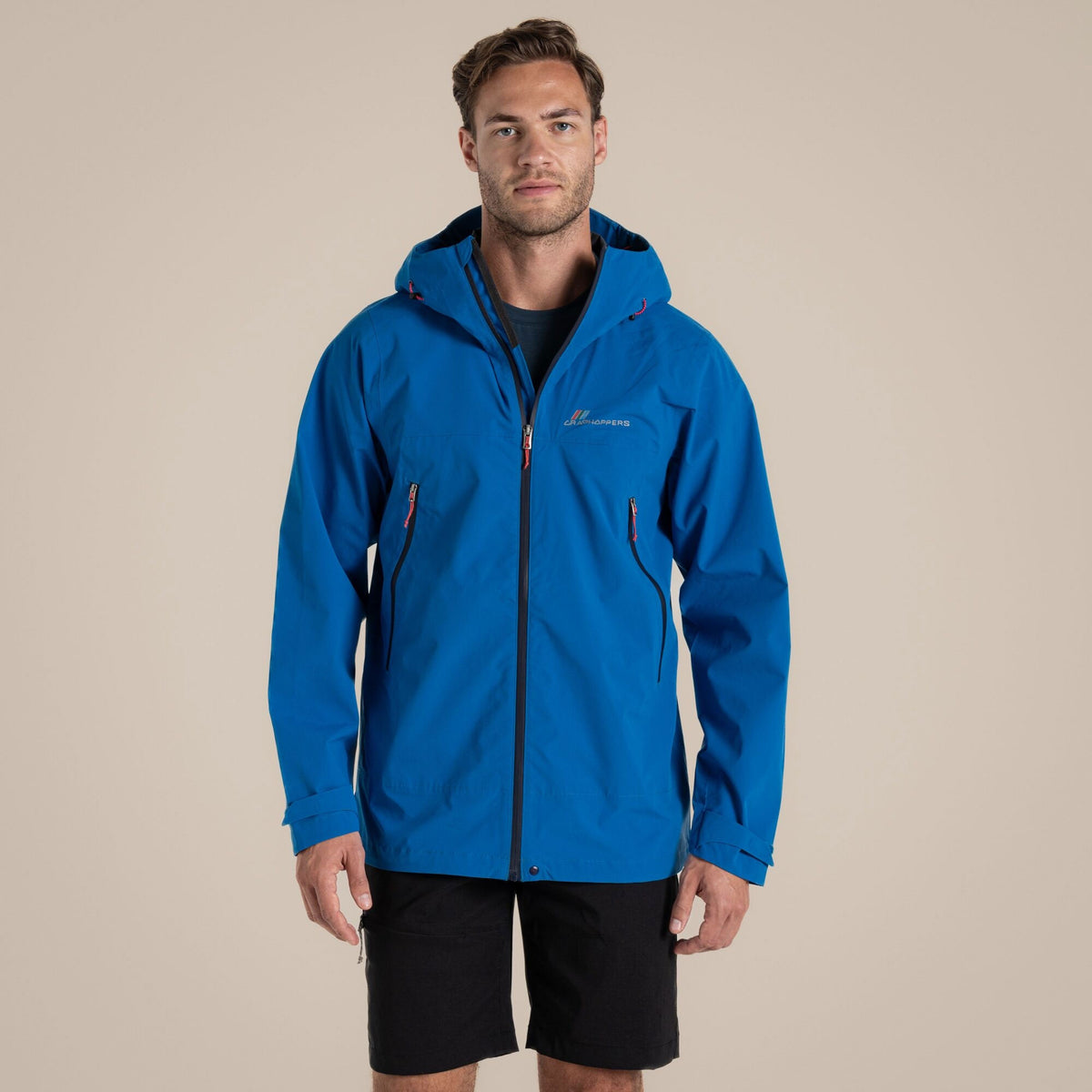 Craghoppers Men's Maris 2.5L Stretch Waterproof Jacket | Fresh Blue Clothing Craghoppers