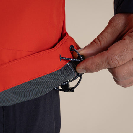 Craghoppers Men's Maris 2.5L Stretch Waterproof Jacket | Blue Navy / Pimento Red Clothing Craghoppers