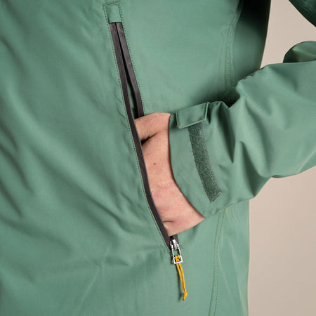 Craghoppers Men's Vanth Waterproof Jacket | Magrove Green / Black Pepper Clothing Craghoppers