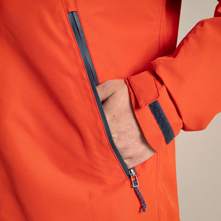 Craghoppers Men's Vanth Waterproof Jacket | Pimento Red Clothing Craghoppers