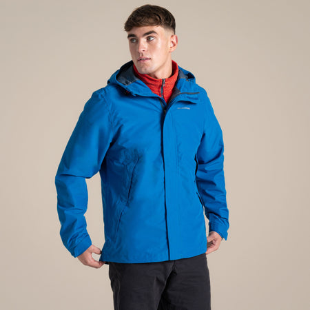 Craghoppers Men's Ossus Waterproof Jacket | Fresh Blue Clothing Craghoppers