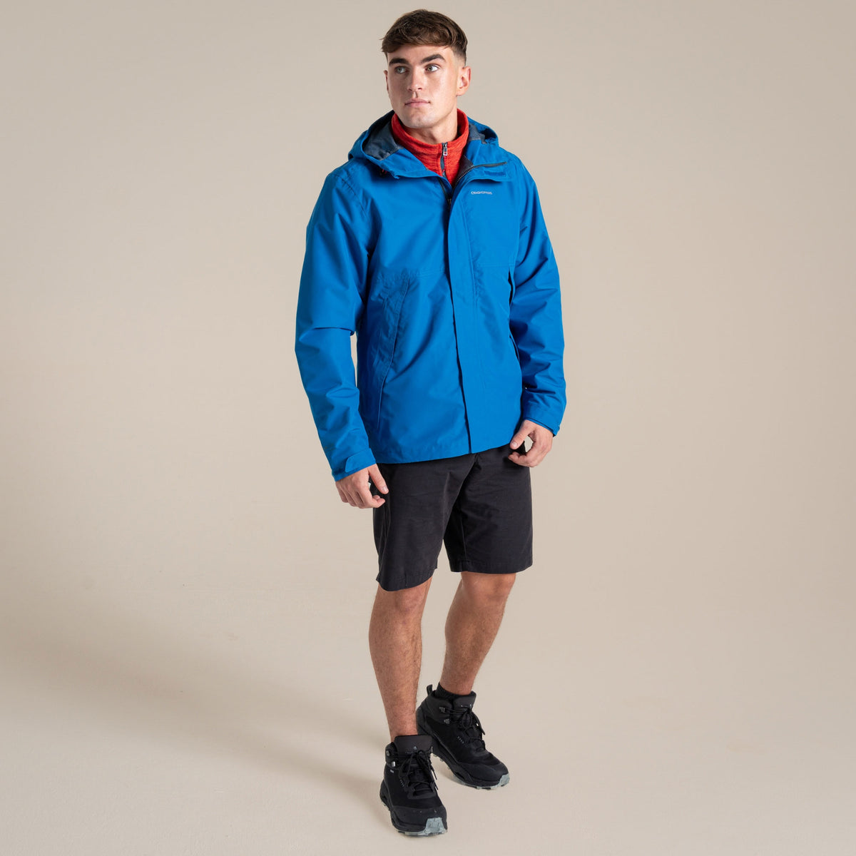Craghoppers Men's Ossus Waterproof Jacket | Fresh Blue Clothing Craghoppers