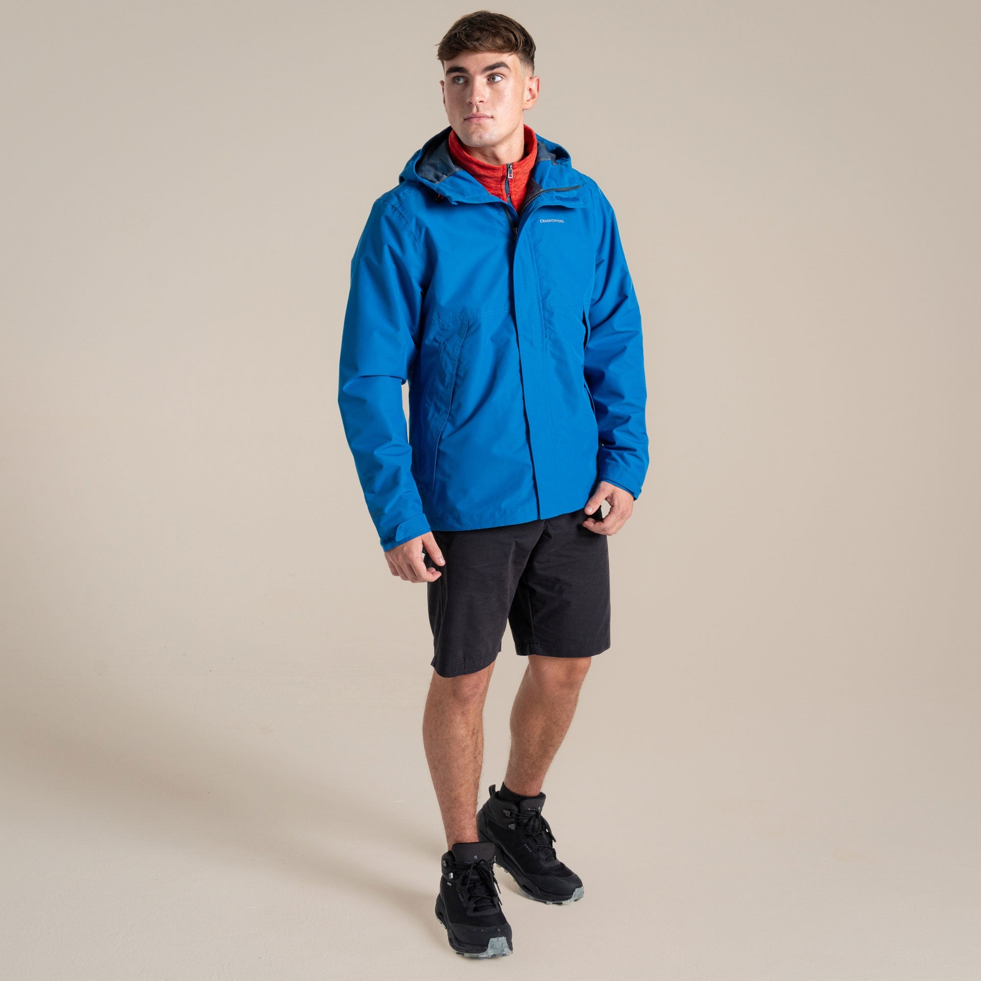 Craghoppers Men's Ossus Waterproof Jacket | Fresh Blue Clothing Craghoppers