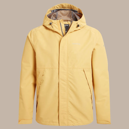 Craghoppers Men's Ossus Waterproof Jacket | Indian Yellow Clothing Craghoppers