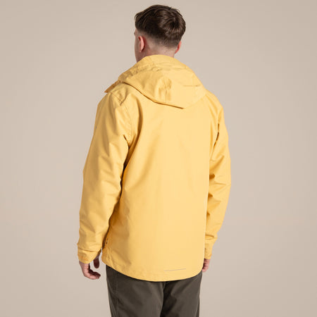 Craghoppers Men's Ossus Waterproof Jacket | Indian Yellow Clothing Craghoppers