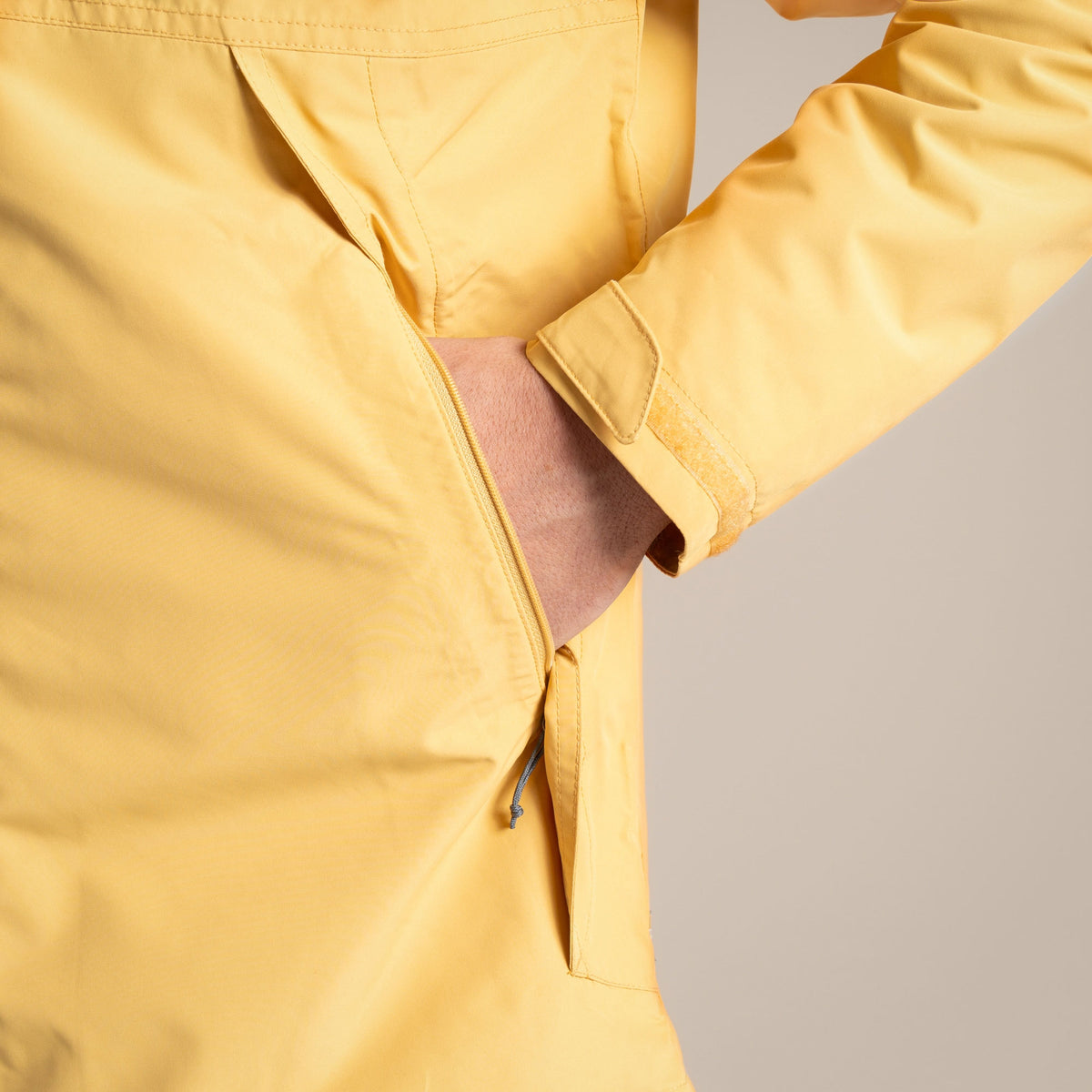 Craghoppers Men's Ossus Waterproof Jacket | Indian Yellow Clothing Craghoppers