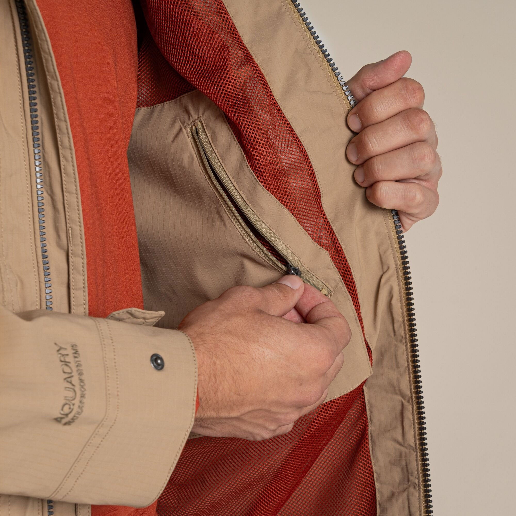 Craghoppers Men's Pandion Waterproof Jacket | Earthenware Clothing Craghoppers