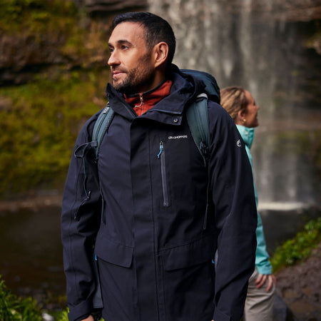 Craghoppers Men's Lorton II Waterproof Jacket | Dark Navy Clothing Craghoppers