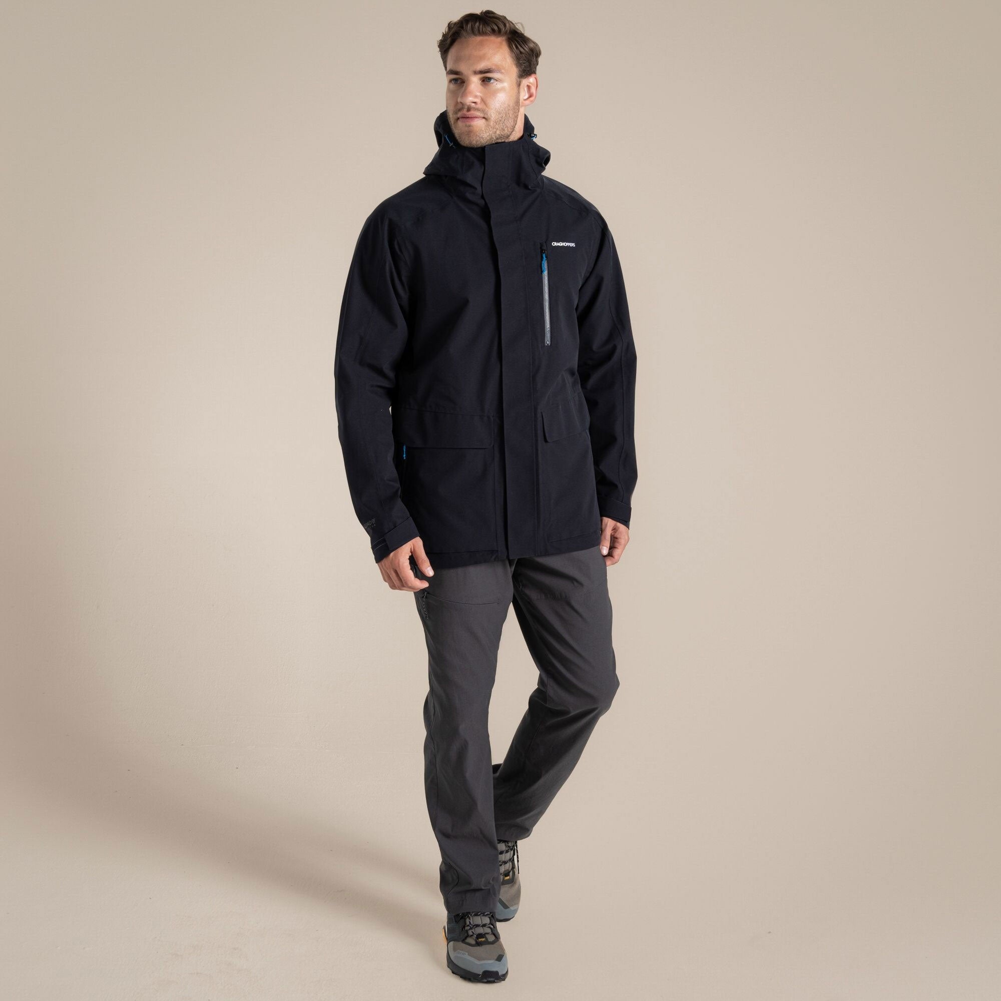 Craghoppers Men's Lorton II Waterproof Jacket | Dark Navy Clothing Craghoppers