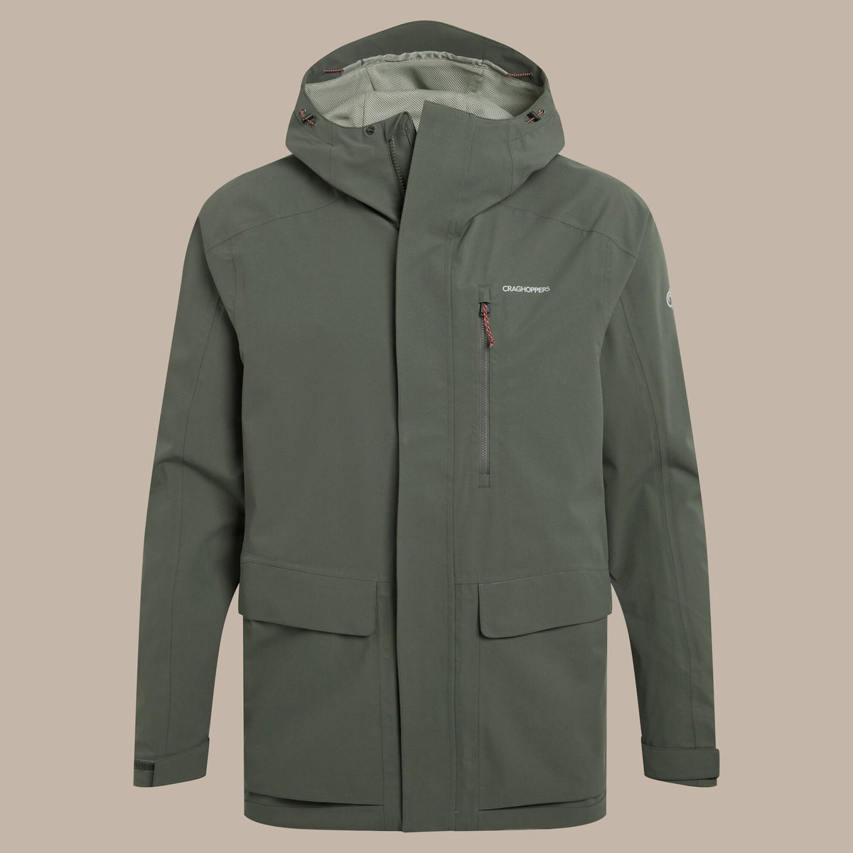 Craghoppers Men's Lorton II Waterproof Jacket | Dark Sage Clothing Craghoppers