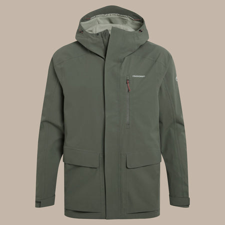 Craghoppers Men's Lorton II Waterproof Jacket | Dark Sage Clothing Craghoppers
