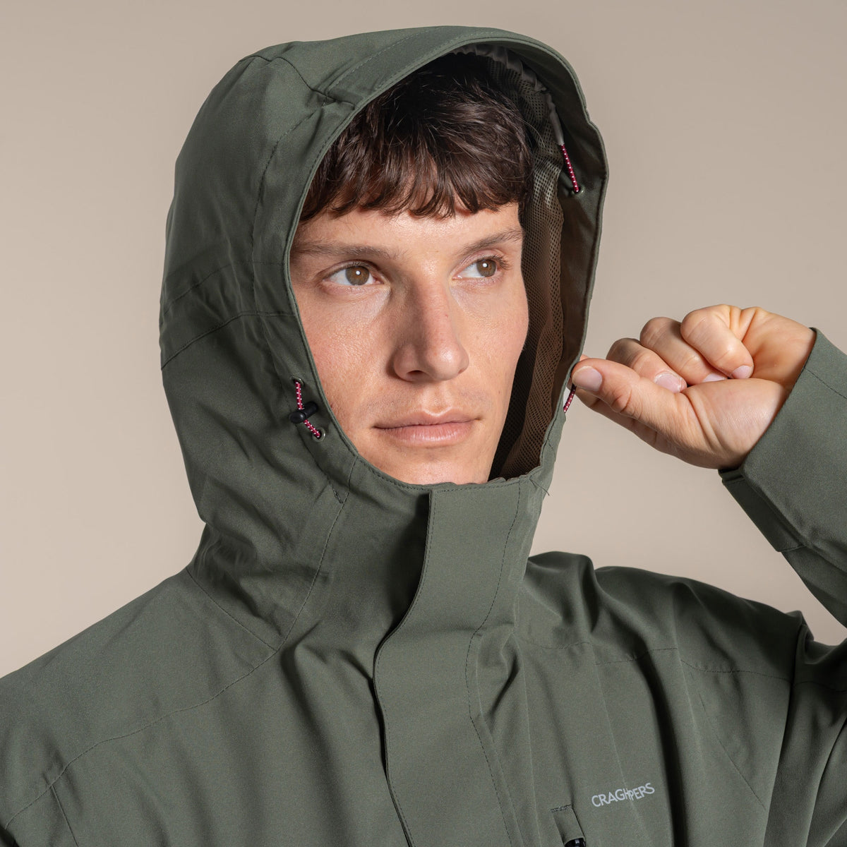 Craghoppers Men's Lorton II Waterproof Jacket | Dark Sage Clothing Craghoppers
