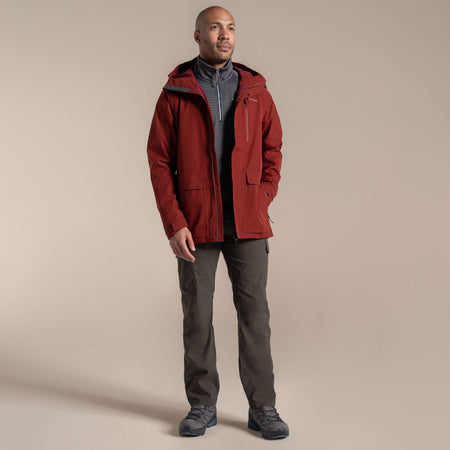 Craghoppers Men's Lorton II Waterproof Jacket | Red Jasper Clothing Craghoppers