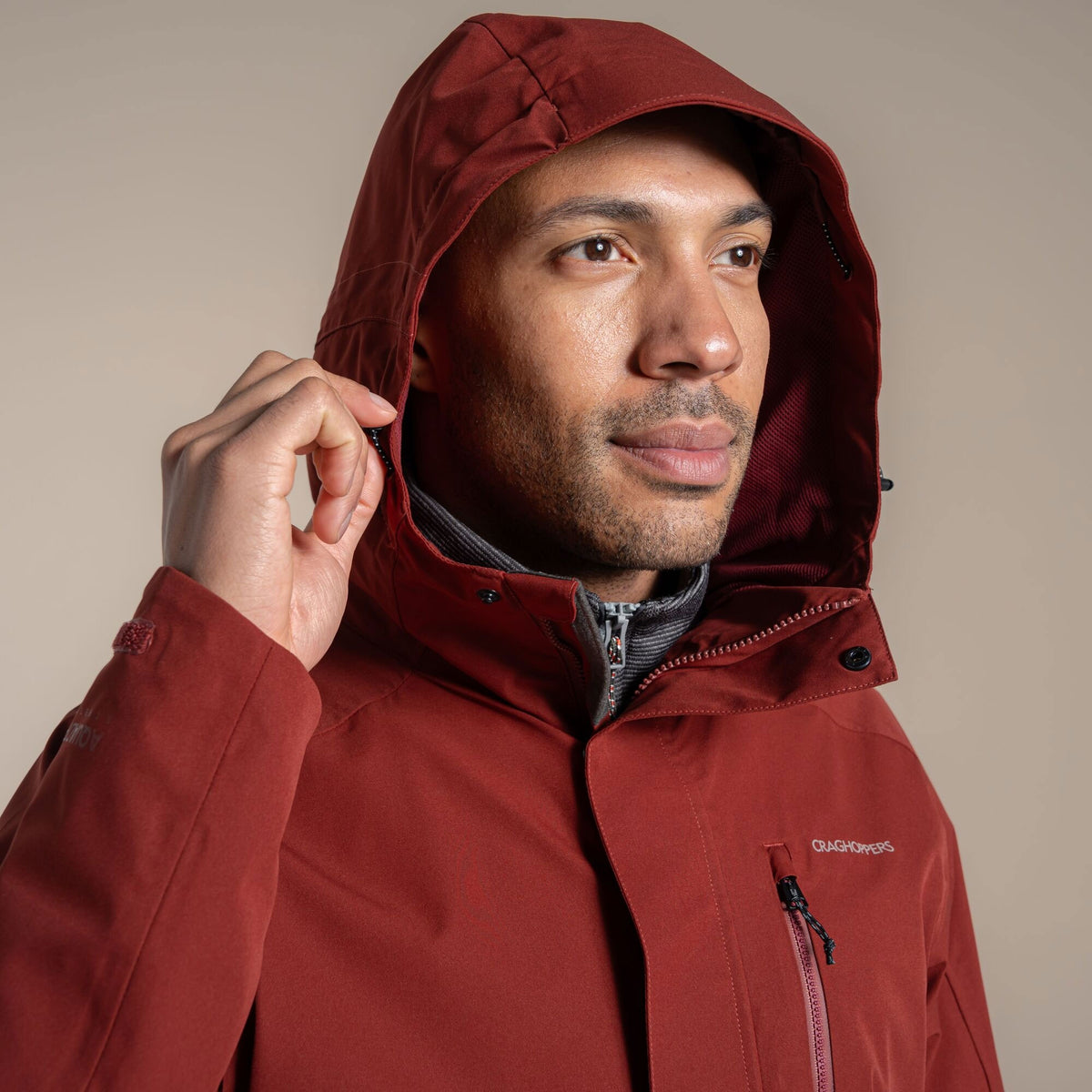 Craghoppers Men's Lorton II Waterproof Jacket | Red Jasper Clothing Craghoppers