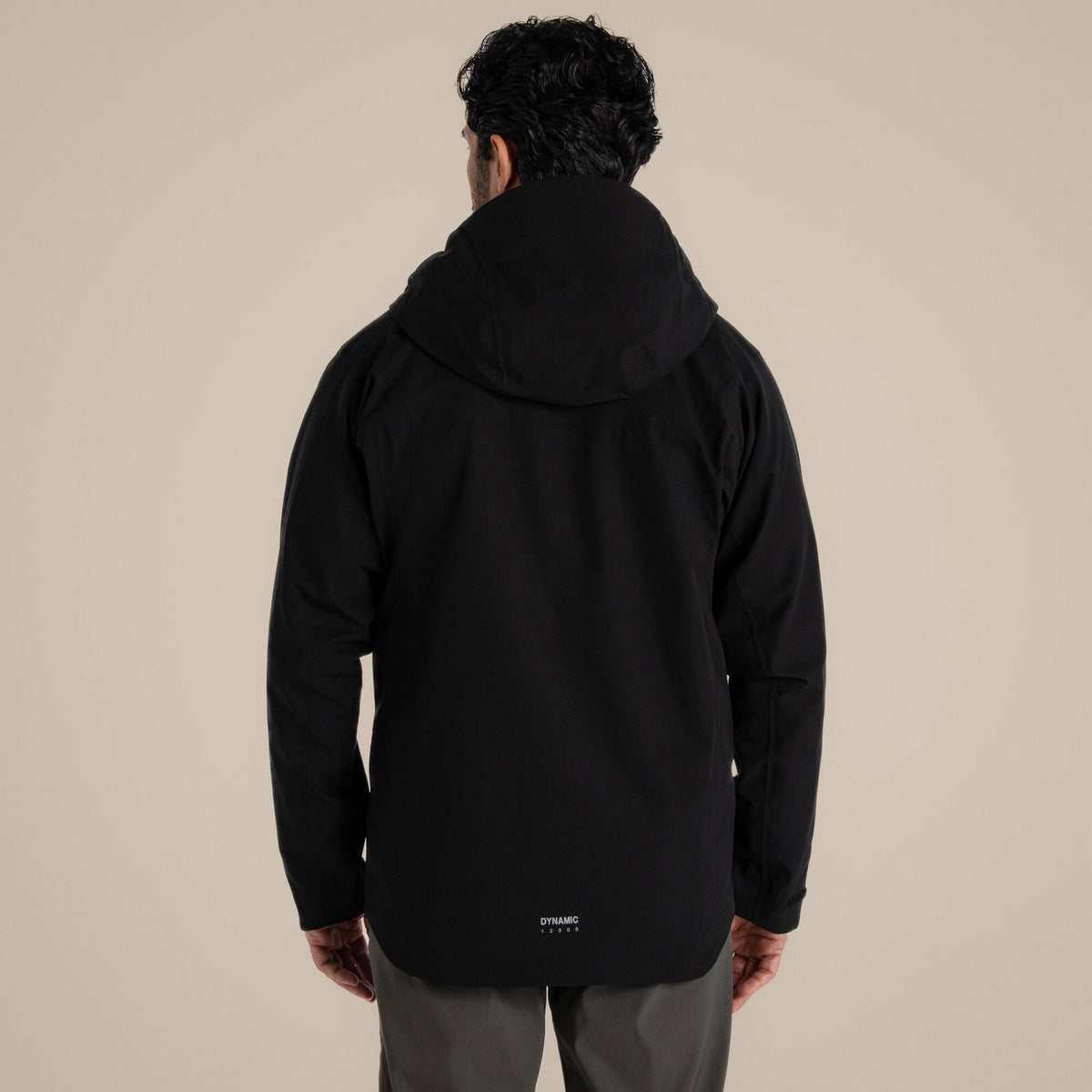 Craghoppers Men's Dynamic Pro III Waterproof Jacket | Black Clothing Craghoppers
