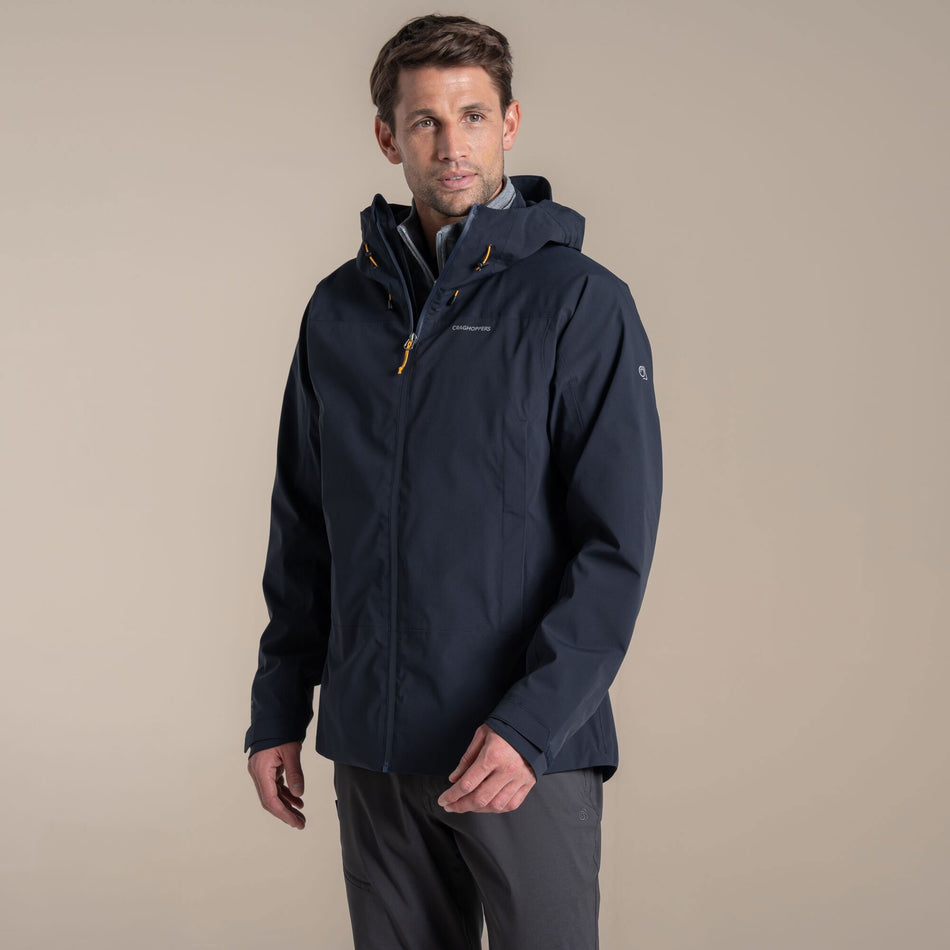 Craghoppers Men's Ponsa Waterproof Jacket | Dark Navy Clothing Craghoppers