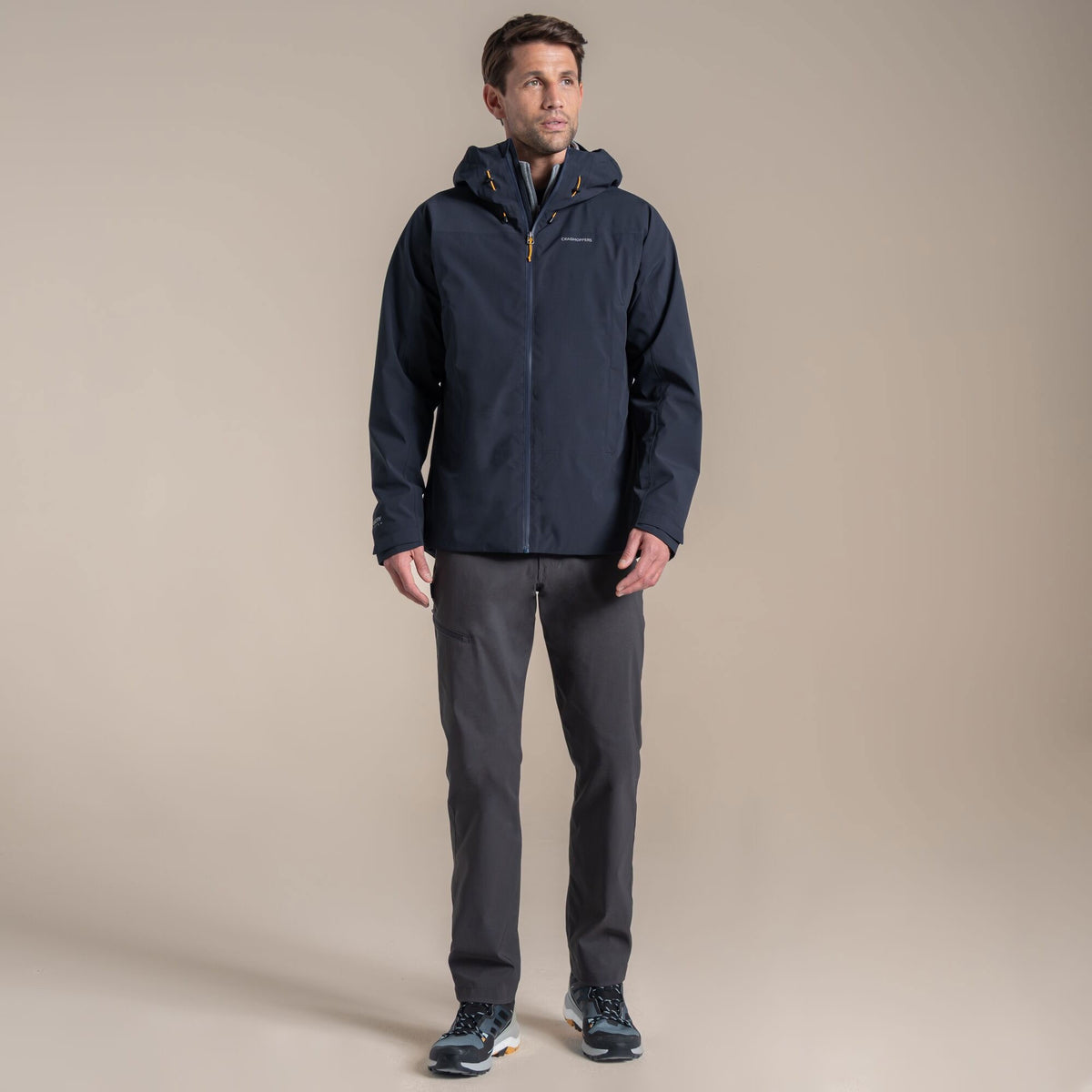 Craghoppers Men's Ponsa Waterproof Jacket | Dark Navy Clothing Craghoppers