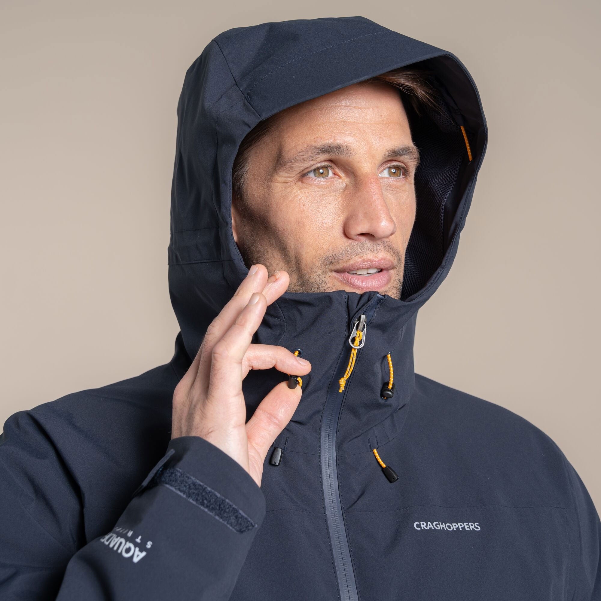 Craghoppers Men's Ponsa Waterproof Jacket | Dark Navy Clothing Craghoppers