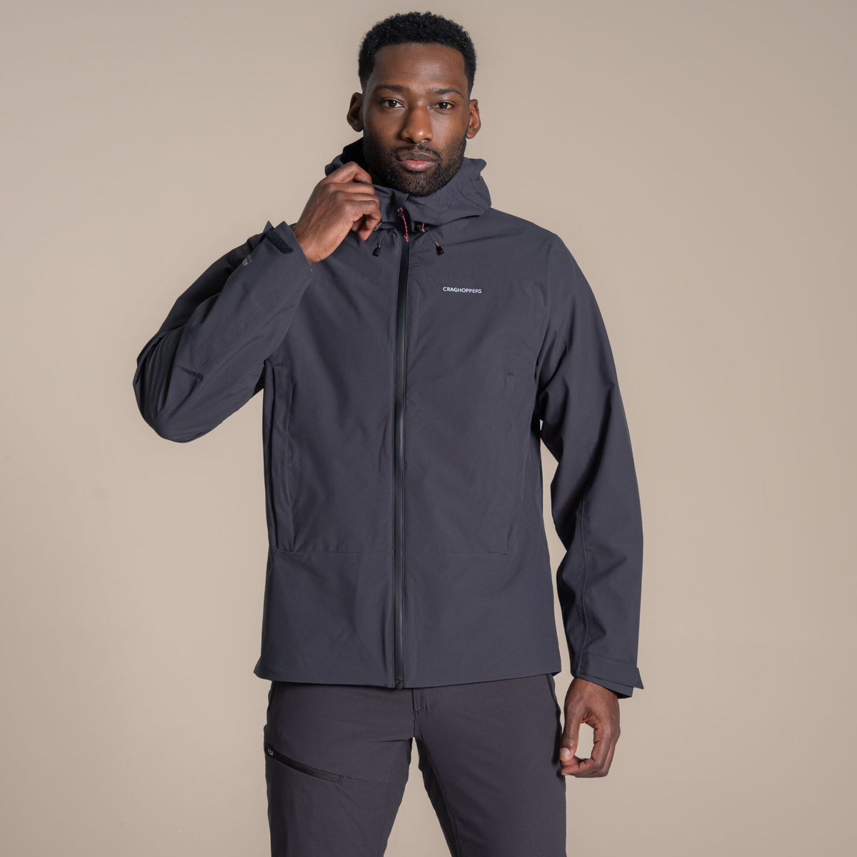 Craghoppers Men's Ponsa Waterproof Jacket | Dark Iron Clothing Craghoppers