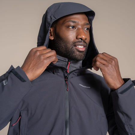Craghoppers Men's Ponsa Waterproof Jacket | Dark Iron Clothing Craghoppers