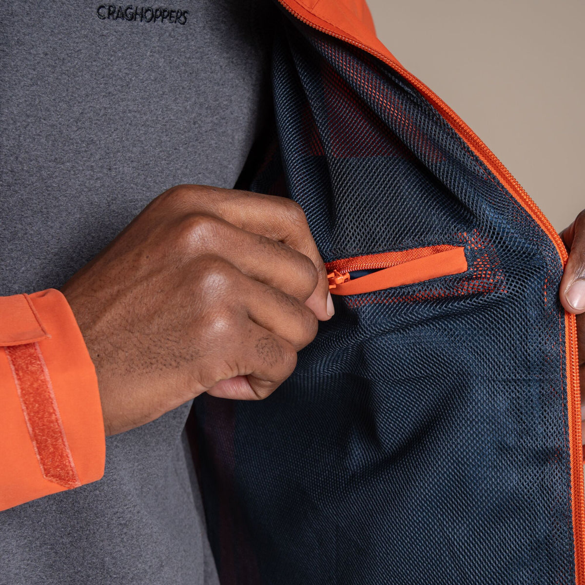 Craghoppers Men's Ponsa Waterproof Jacket | Sedona Clothing Craghoppers