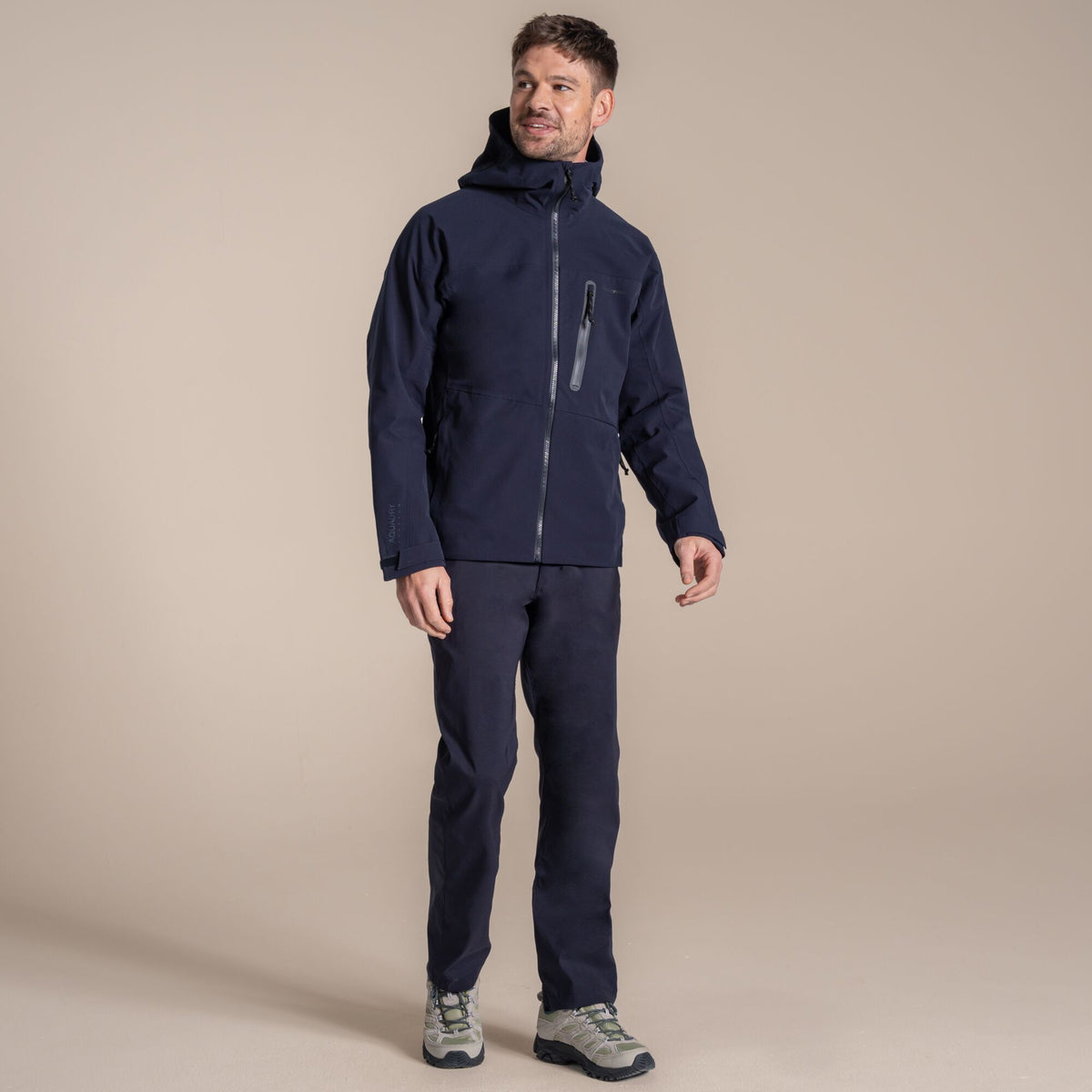 Craghoppers Men's Ari Waterproof Jacket | Dark Navy Clothing Craghoppers