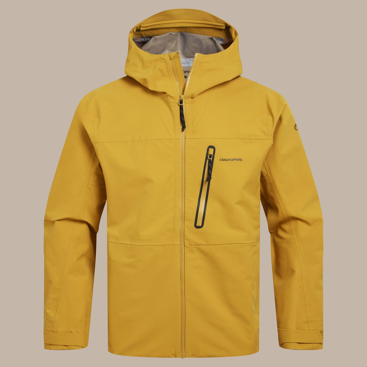 Craghoppers Men's Ari Waterproof Jacket | Sulphur Yellow Clothing Craghoppers