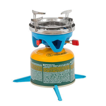 Highlander Blade Fastboil 3 Camping Gas Stove, 1.1L Camping Accessories Highlander