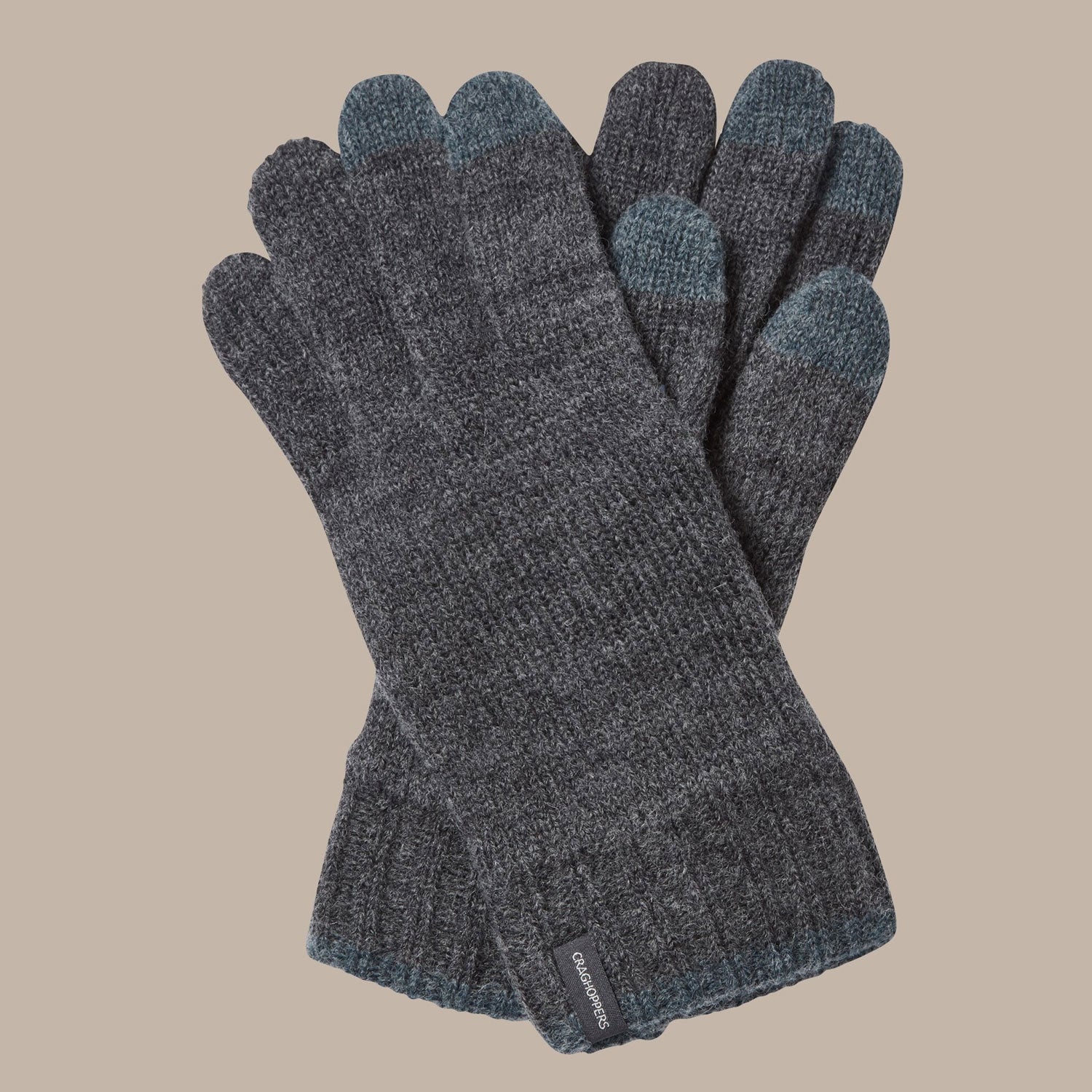 Craghoppers Unisex Gallus Glove | Black Pepper Clothing Craghoppers