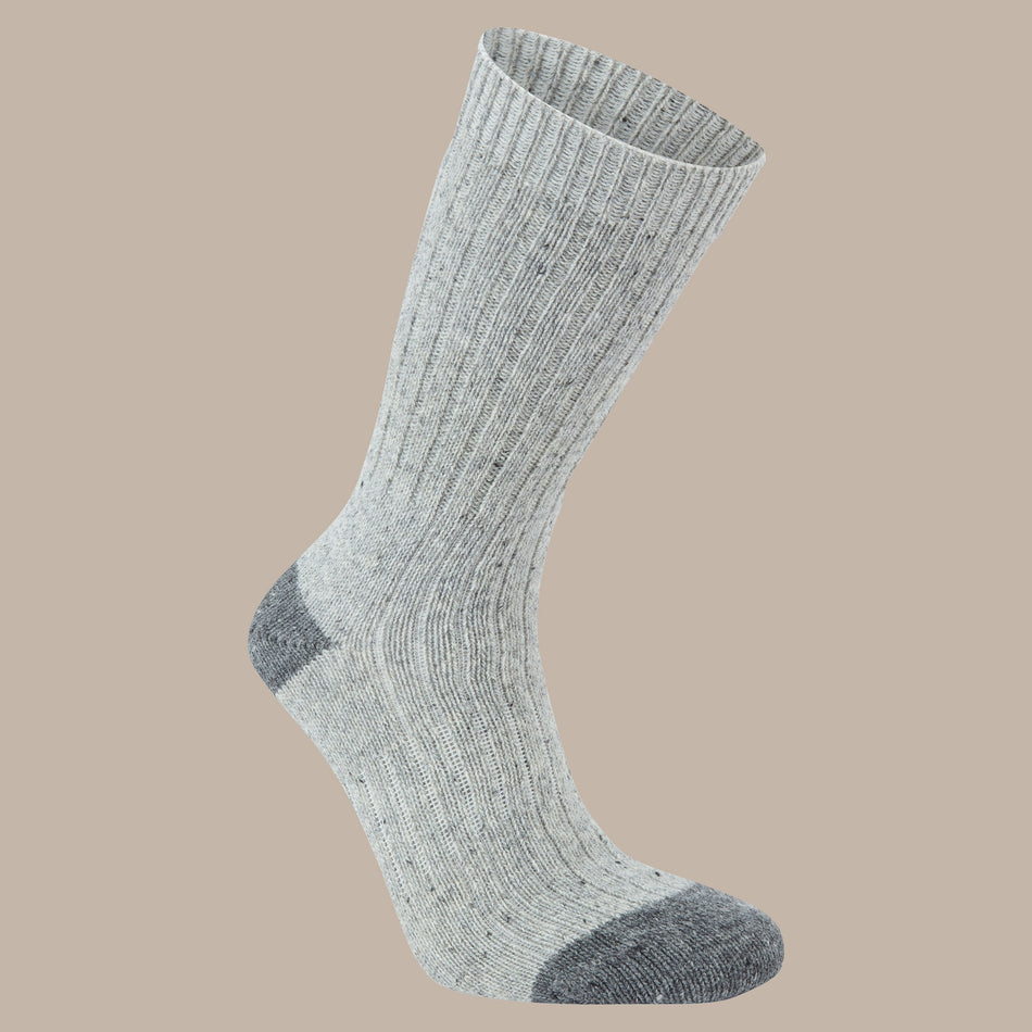 Craghoppers Unisex Torver Walking Socks | Light Grey / Black Pepper Clothing Craghoppers