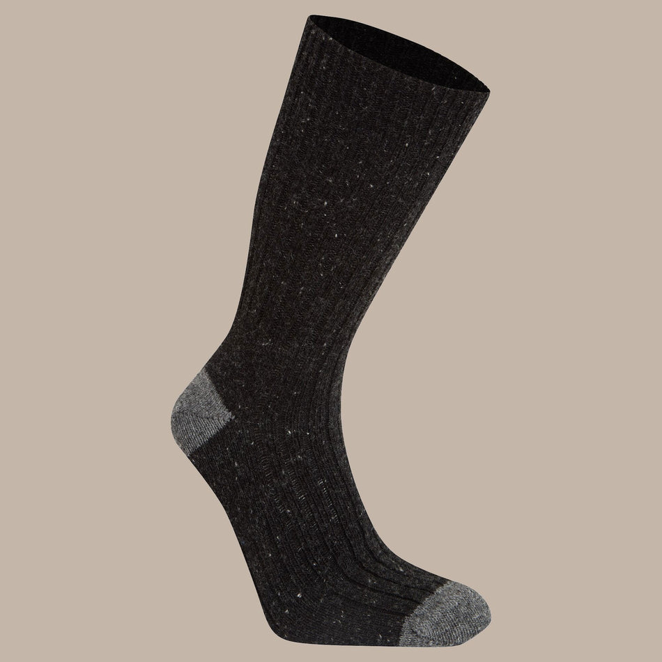 Craghoppers Unisex Torver Walking Socks | Black Pepper / Light Grey Clothing Craghoppers