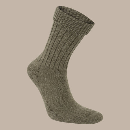 Craghoppers Unisex Wool Hiker Socks | Woodland Green Marl Clothing Craghoppers
