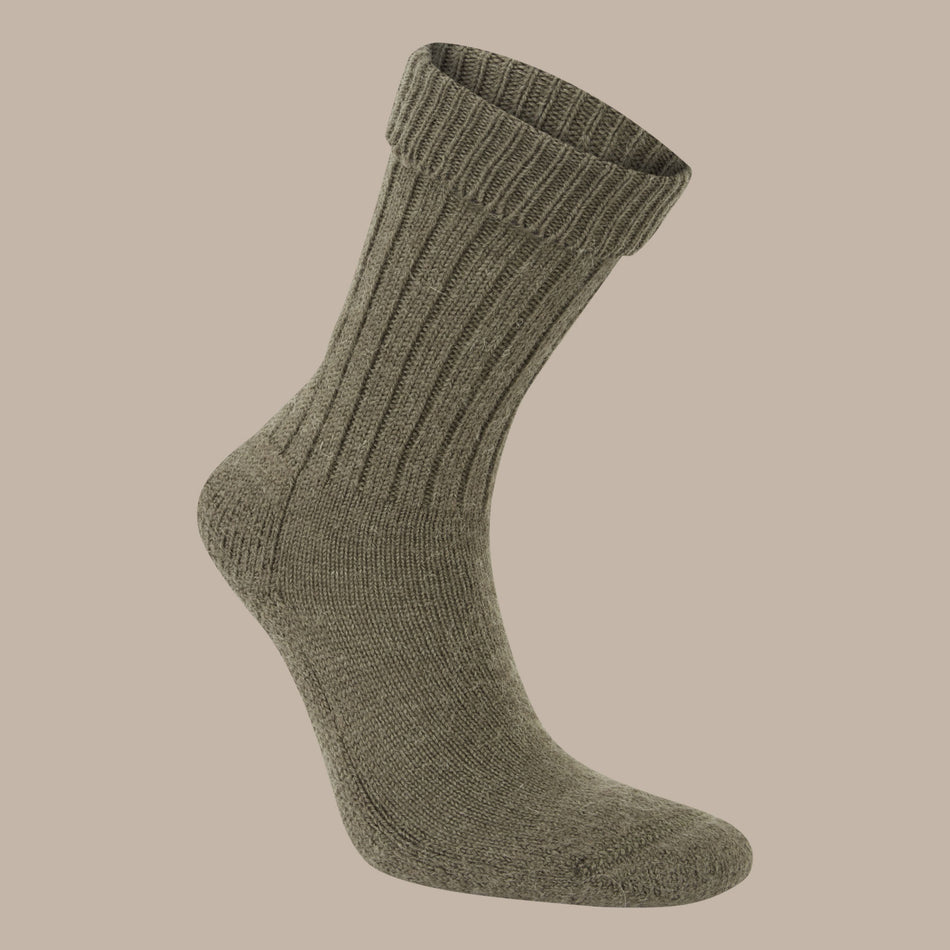 Craghoppers Unisex Wool Hiker Socks | Woodland Green Marl Clothing Craghoppers