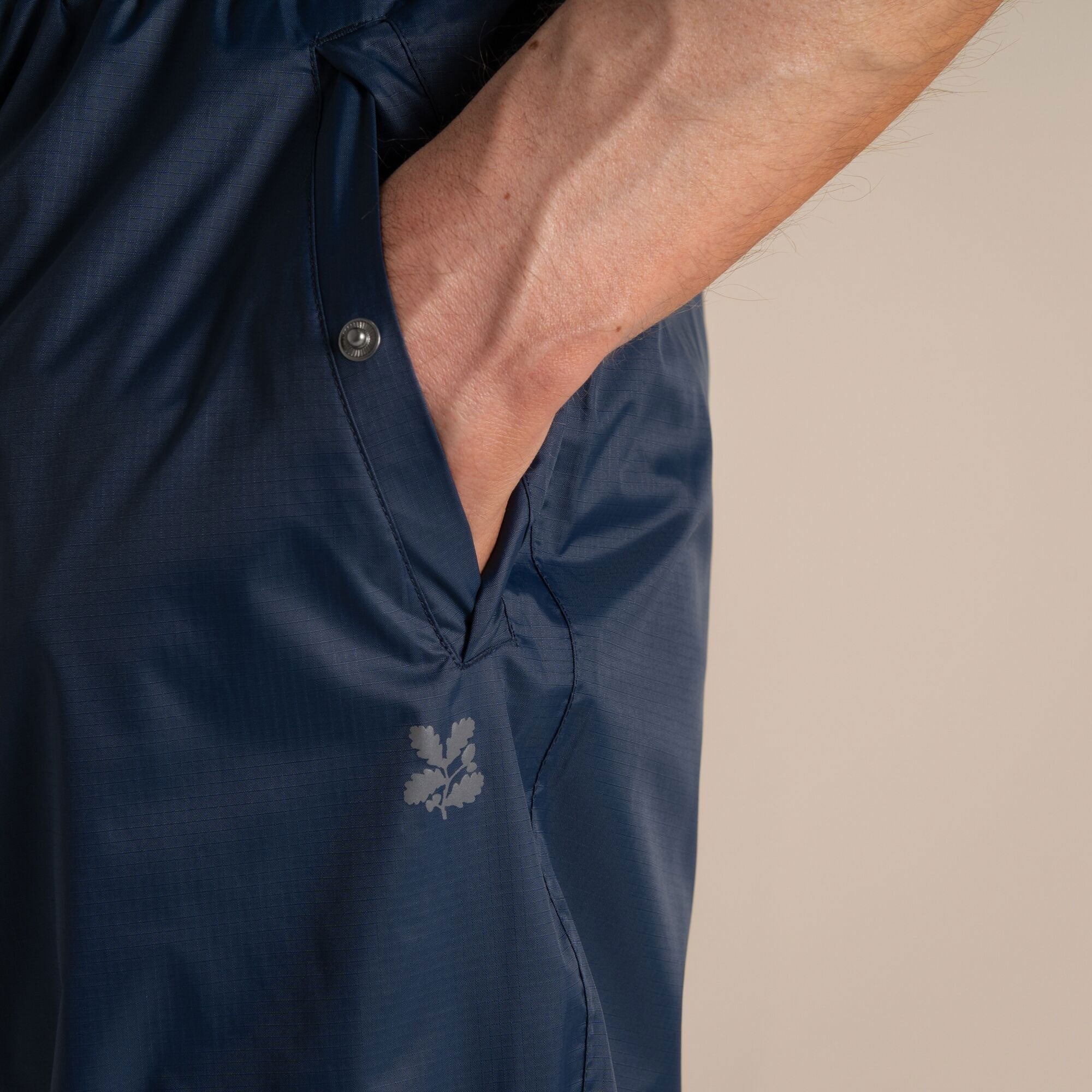 Craghoppers Unisex Petterill Waterproof Packable Overtrouser | Blue Navy Clothing Craghoppers