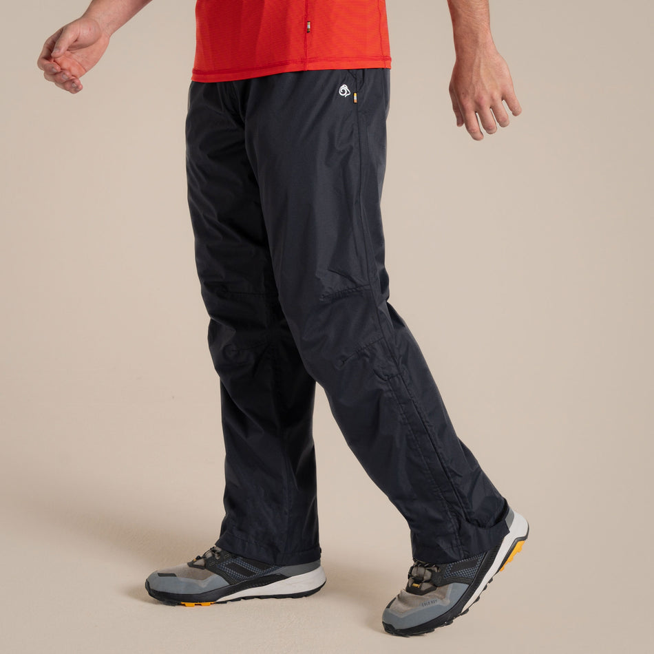Craghoppers Unisex Ascent II Waterproof Over Trouser | Black Clothing Craghoppers