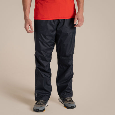 Craghoppers Unisex Ascent II Waterproof Over Trouser | Black Clothing Craghoppers
