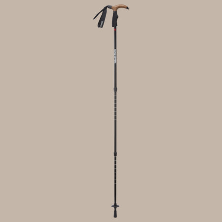 Craghoppers Venture T-Grip Walking Pole | Black Camping Accessories Craghoppers