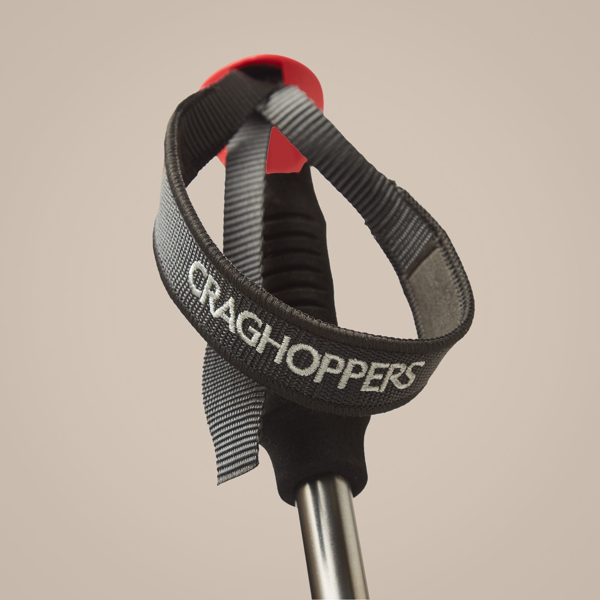 Craghoppers Venture Walking Poles | Anodised Grey / Black Camping Accessories Craghoppers
