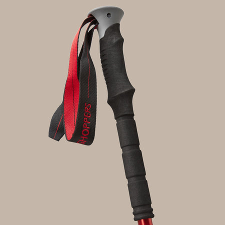 Craghoppers Venture Antishock Walking Poles | Anodised Red / Anodised Grey (Pair) Camping Accessories Craghoppers