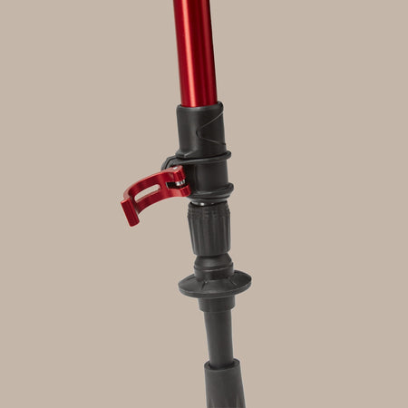 Craghoppers Venture Antishock Walking Poles | Anodised Red / Anodised Grey (Pair) Camping Accessories Craghoppers