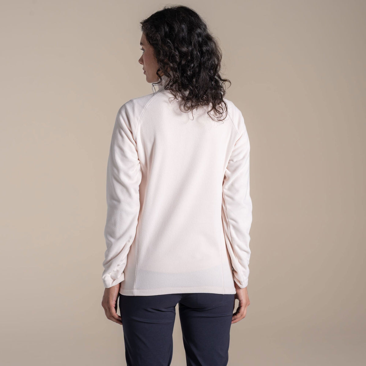 Craghoppers Women's Miska VI Half Zip Fleece | Sugared Almond Clothing Craghoppers