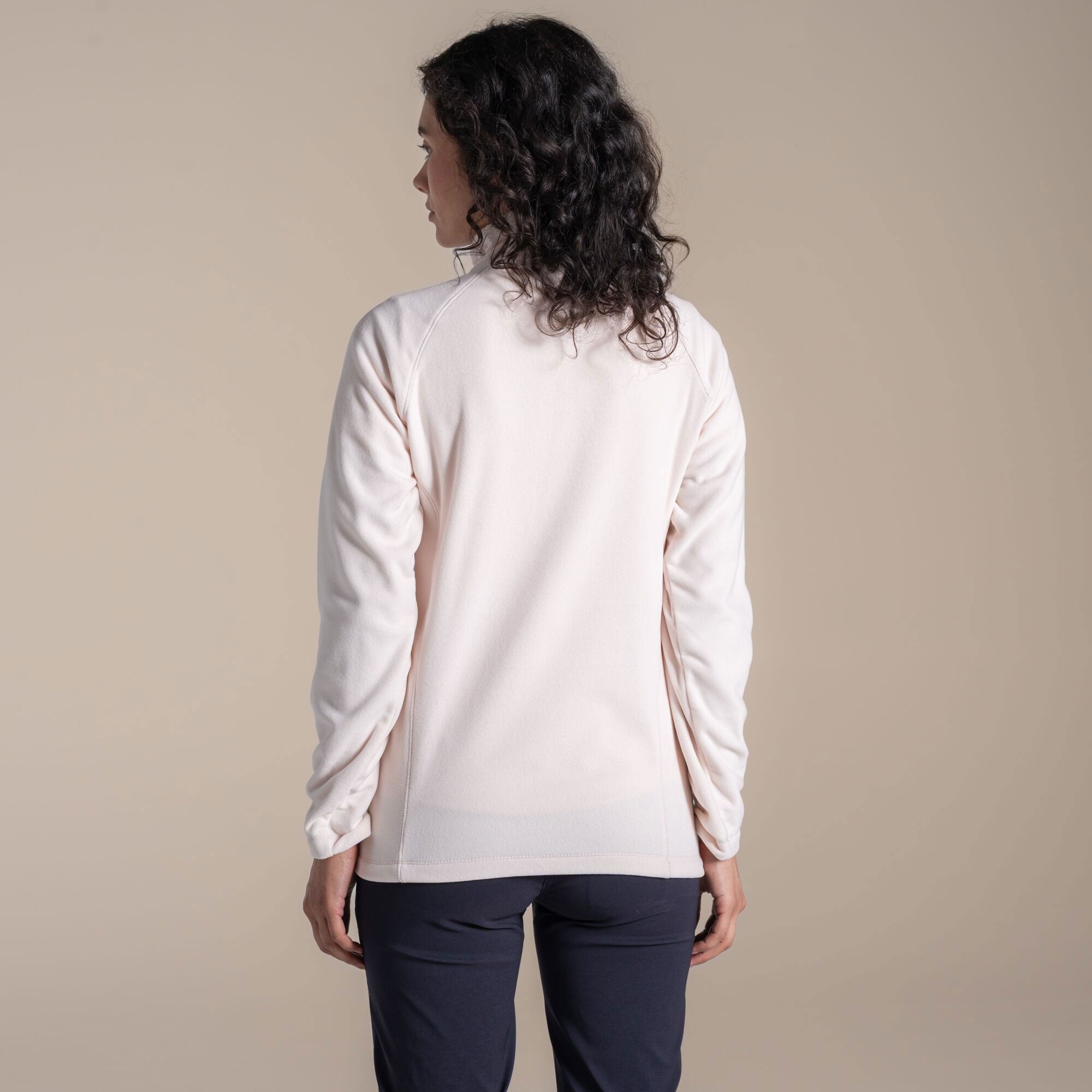 Craghoppers Women's Miska VI Half Zip Fleece | Sugared Almond Clothing Craghoppers