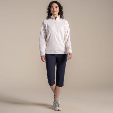 Craghoppers Women's Miska VI Half Zip Fleece | Sugared Almond Clothing Craghoppers