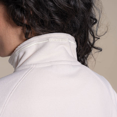Craghoppers Women's Miska VI Half Zip Fleece | Sugared Almond Clothing Craghoppers