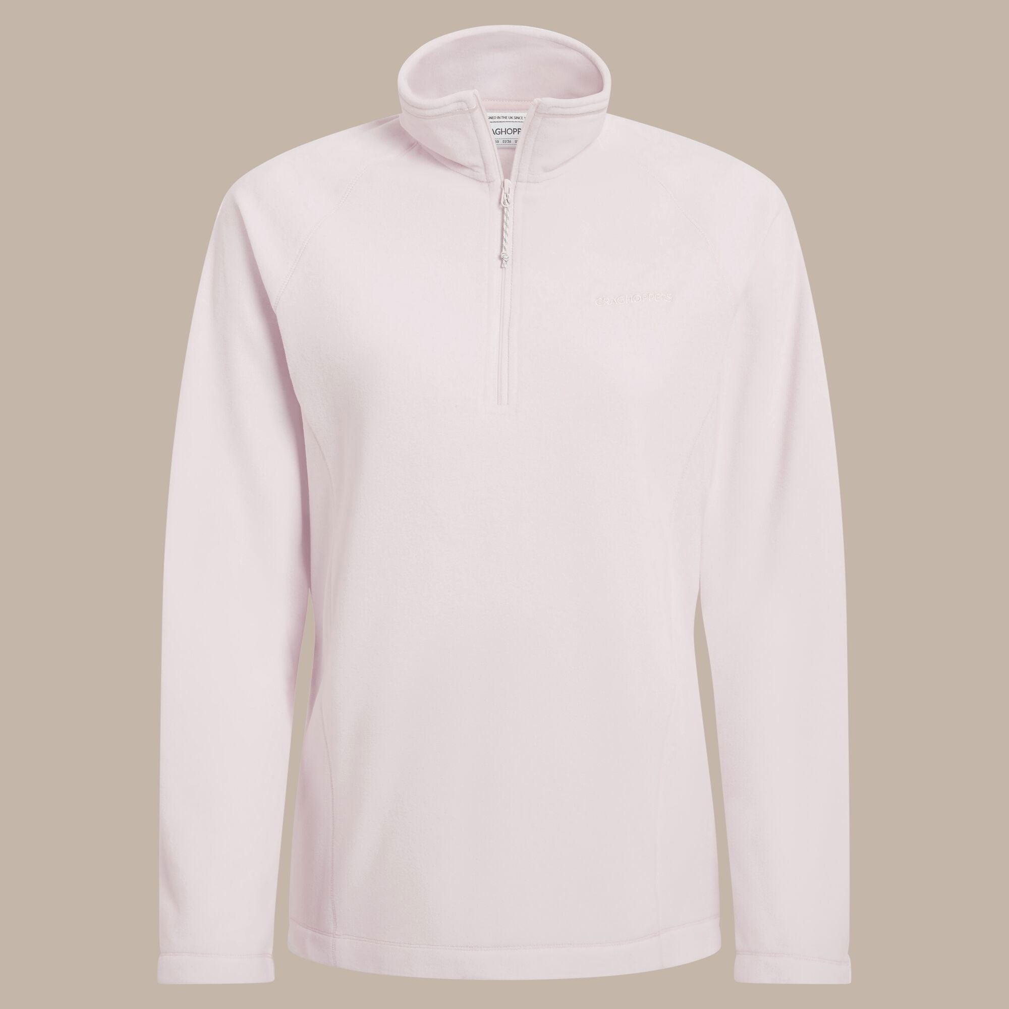 Craghoppers Women's Miska VI Half Zip Fleece | Sugared Almond Clothing Craghoppers